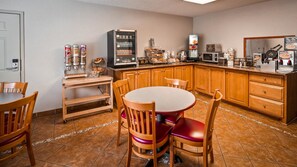 Free daily continental breakfast