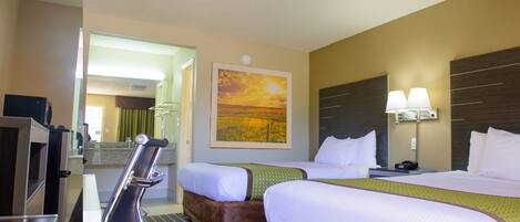 Desk, iron/ironing board, cribs/infant beds, free WiFi