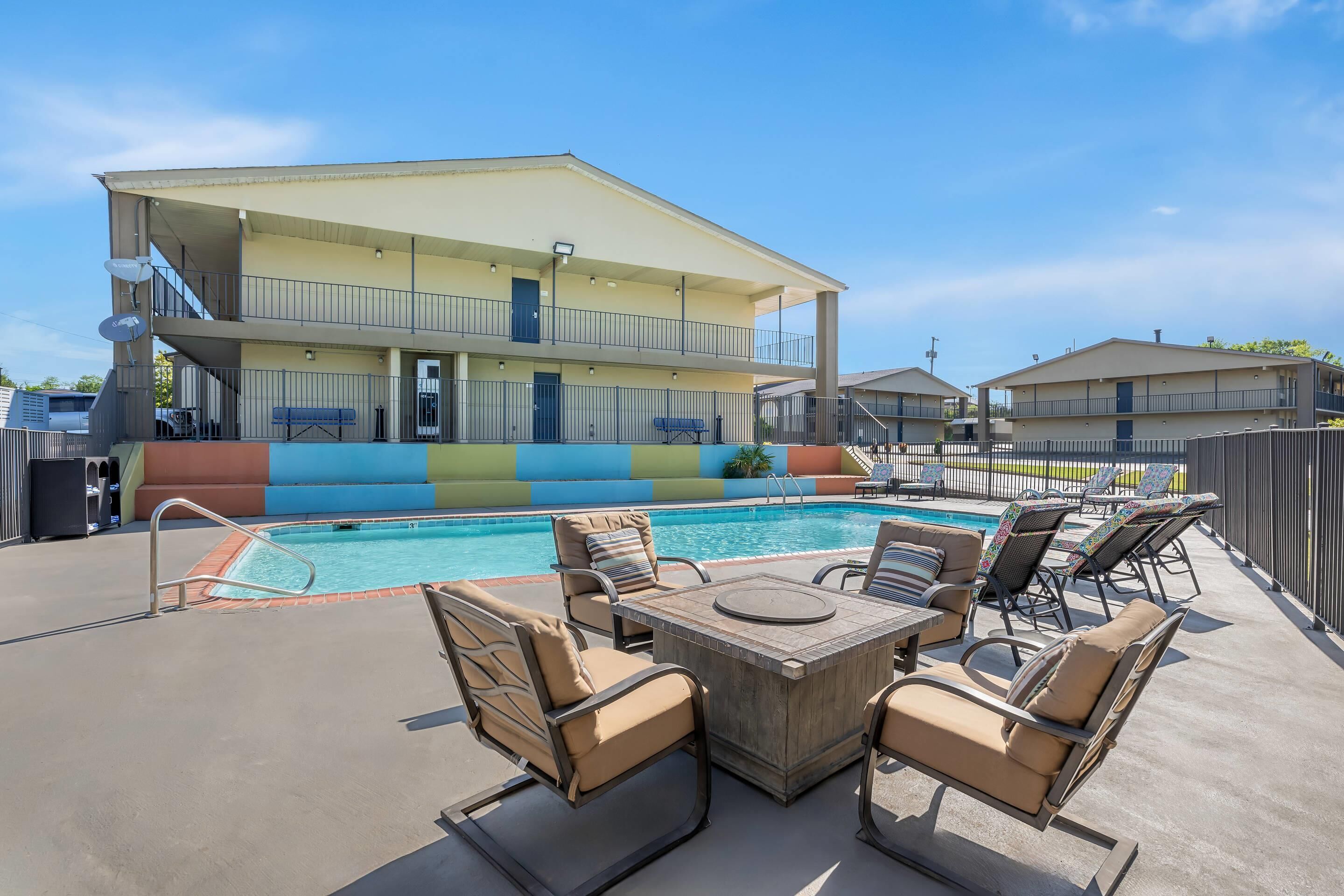 Seasonal outdoor pool