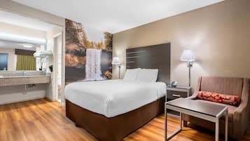 Standard Room, 1 Queen Bed, Non Smoking | Desk, iron/ironing board, cots/infant beds, free WiFi