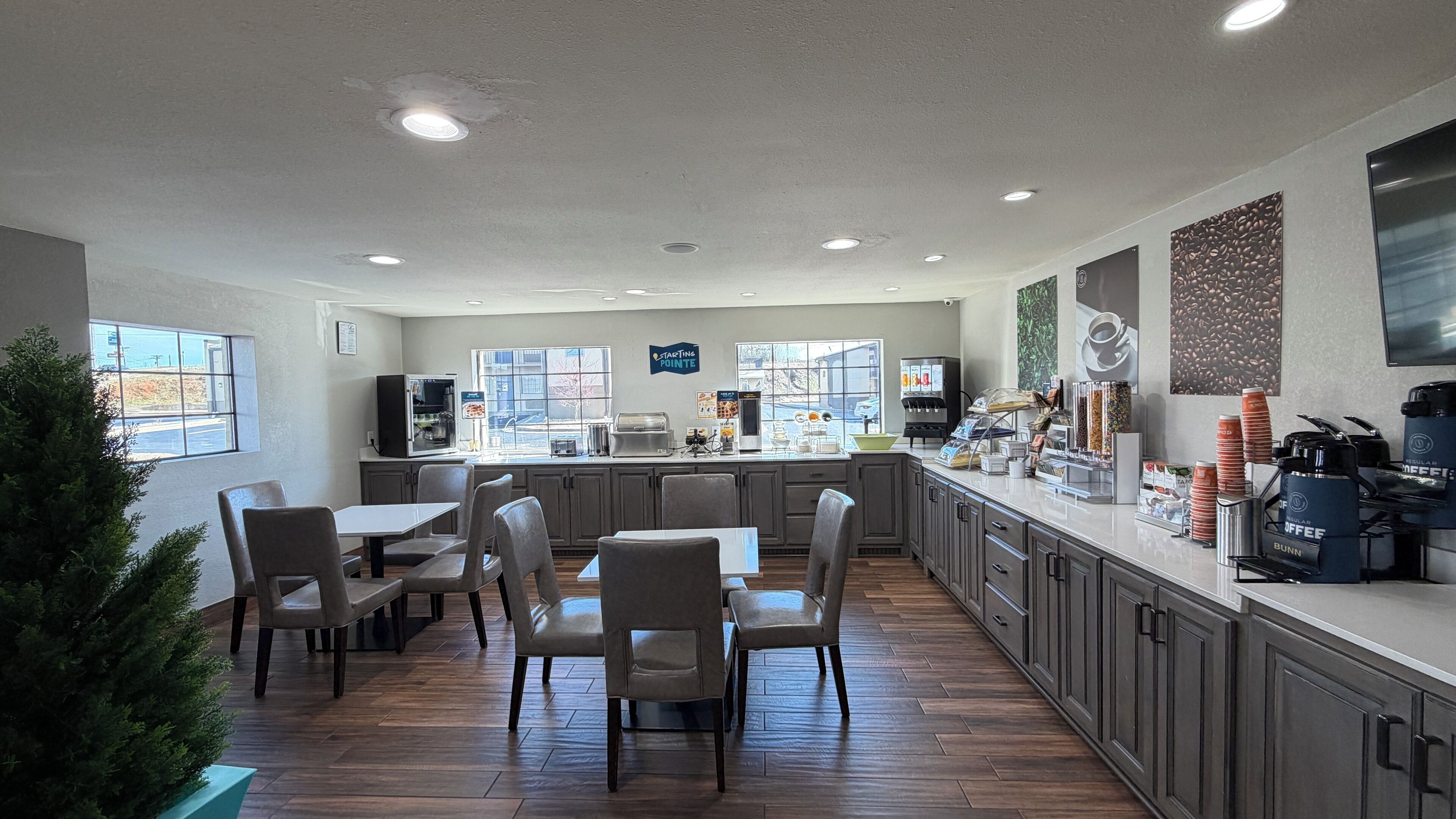 Dagelijks ontbijt voor onderweg inbegrepen