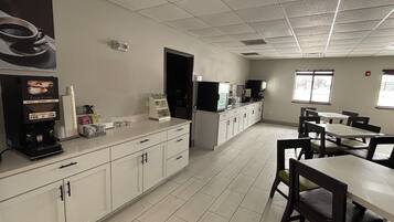 Kontinental frokost er inkludert hver dag