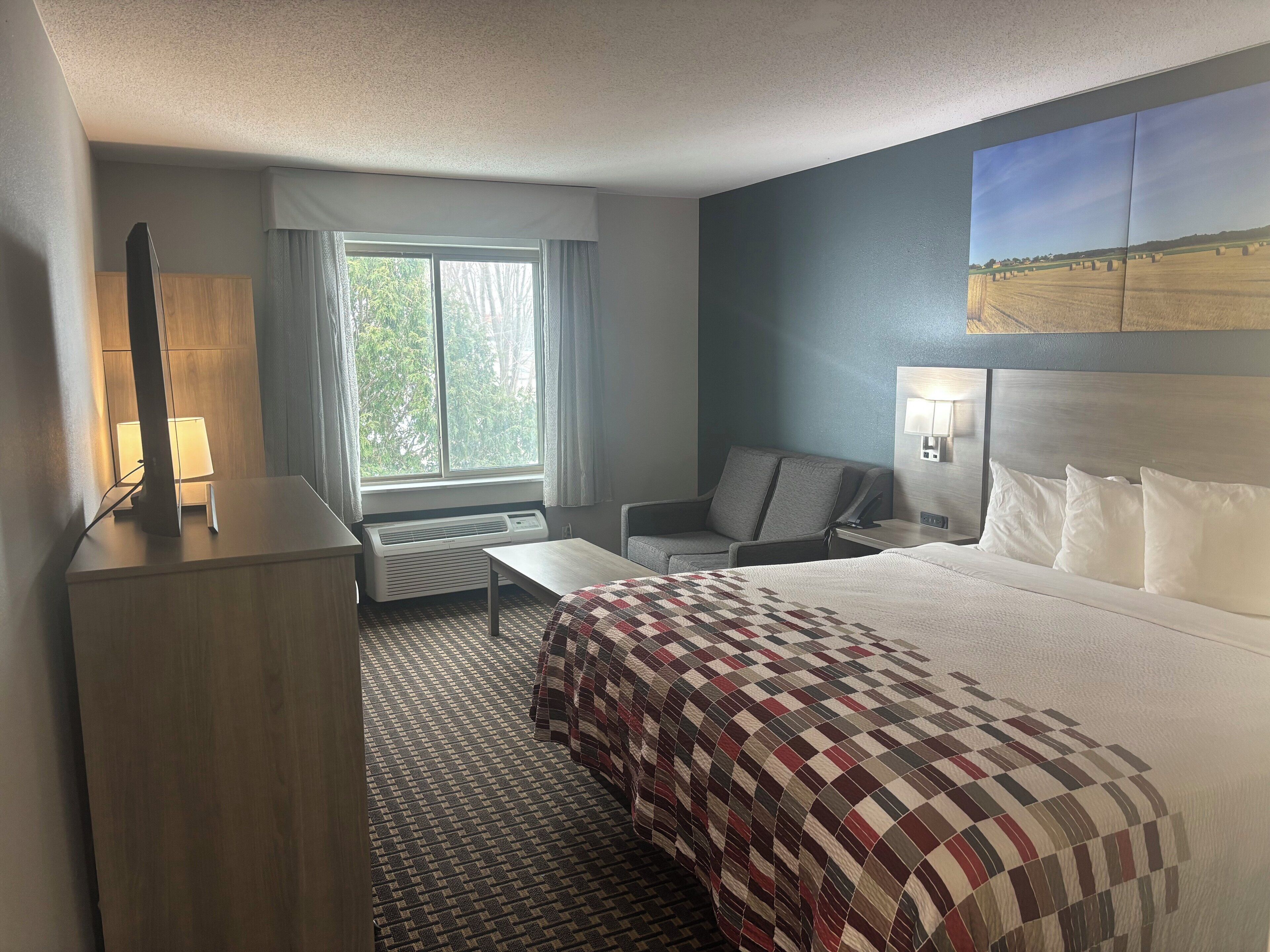 Superior Room, 1 King Bed, Non Smoking | Desk, laptop workspace, blackout curtains, free cots/infant beds