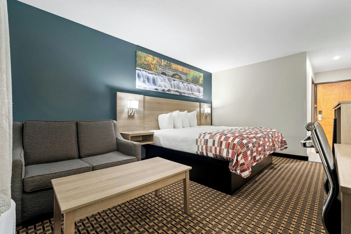 Superior Room, 1 King Bed, Roll-in Shower, Non Smoking | Desk, laptop workspace, blackout drapes, free WiFi