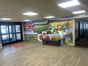 Sala de estar en el lobby