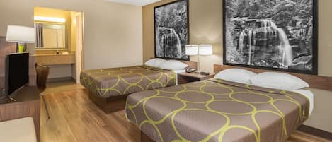 Room, 2 Double Beds, Non Smoking