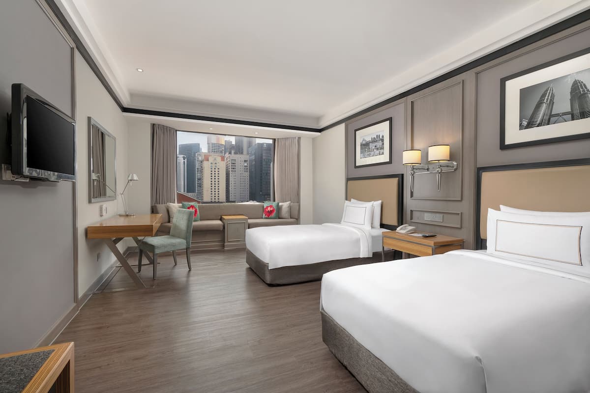 In-room safe, desk, blackout curtains, iron/ironing board
