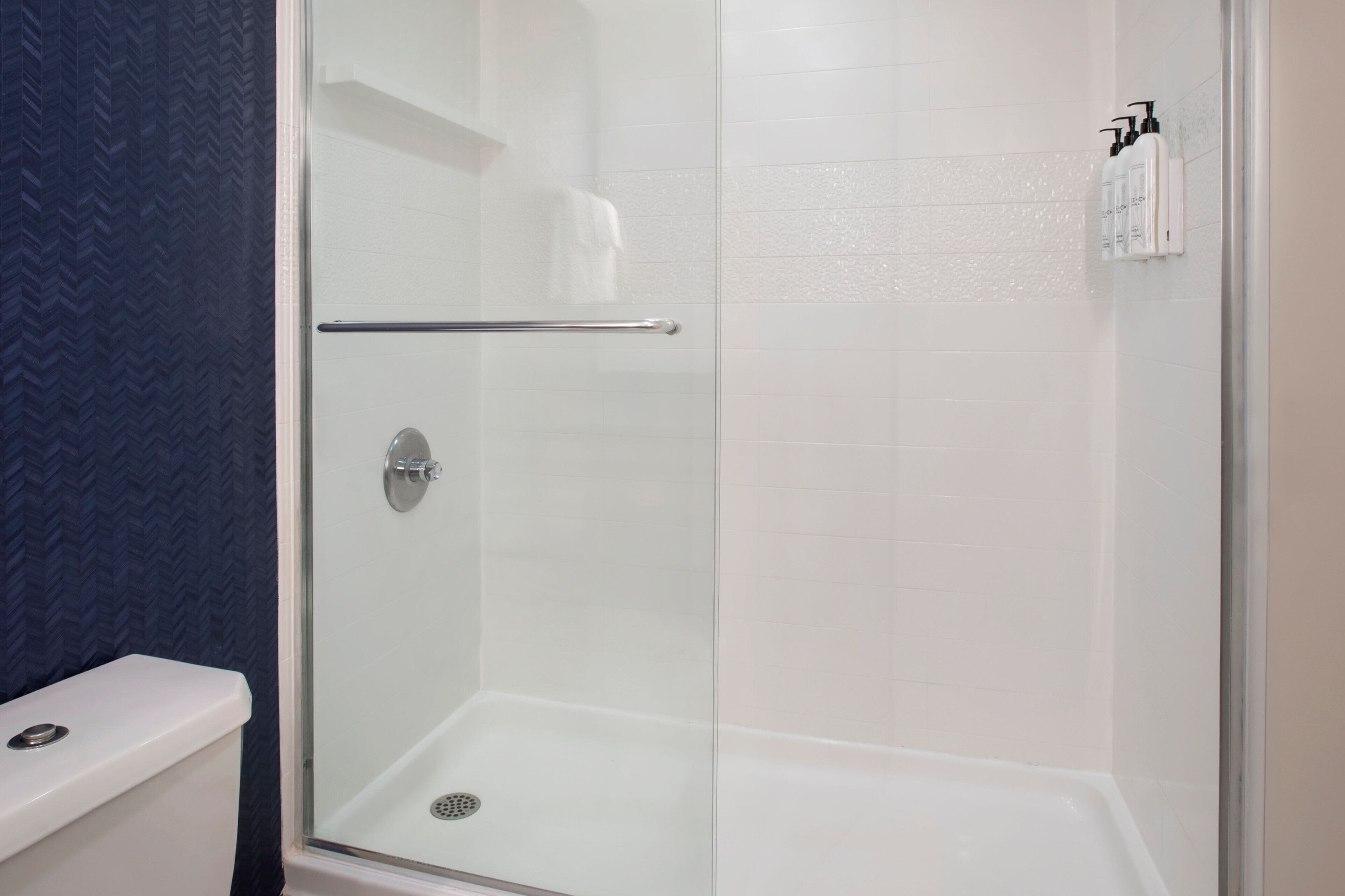 free toiletries, hair dryer, towels, soap