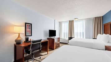 In-room safe, desk, blackout drapes, iron/ironing board
