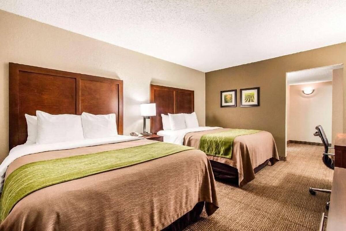 In-room safe, desk, blackout curtains, iron/ironing board