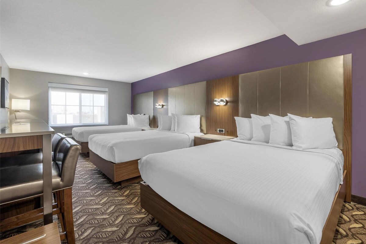 Premium bedding, in-room safe, desk, blackout curtains