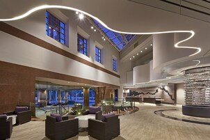 Sala de estar en el lobby