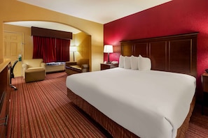 Seprai premium, tirai kedap cahaya, dan setrika/meja setrika