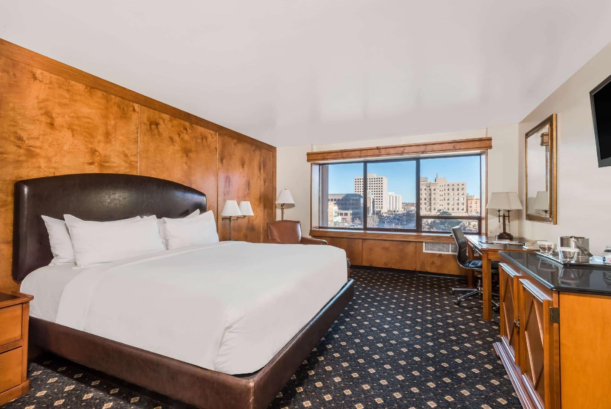 Hypo-allergenic bedding, pillowtop beds, in-room safe, desk