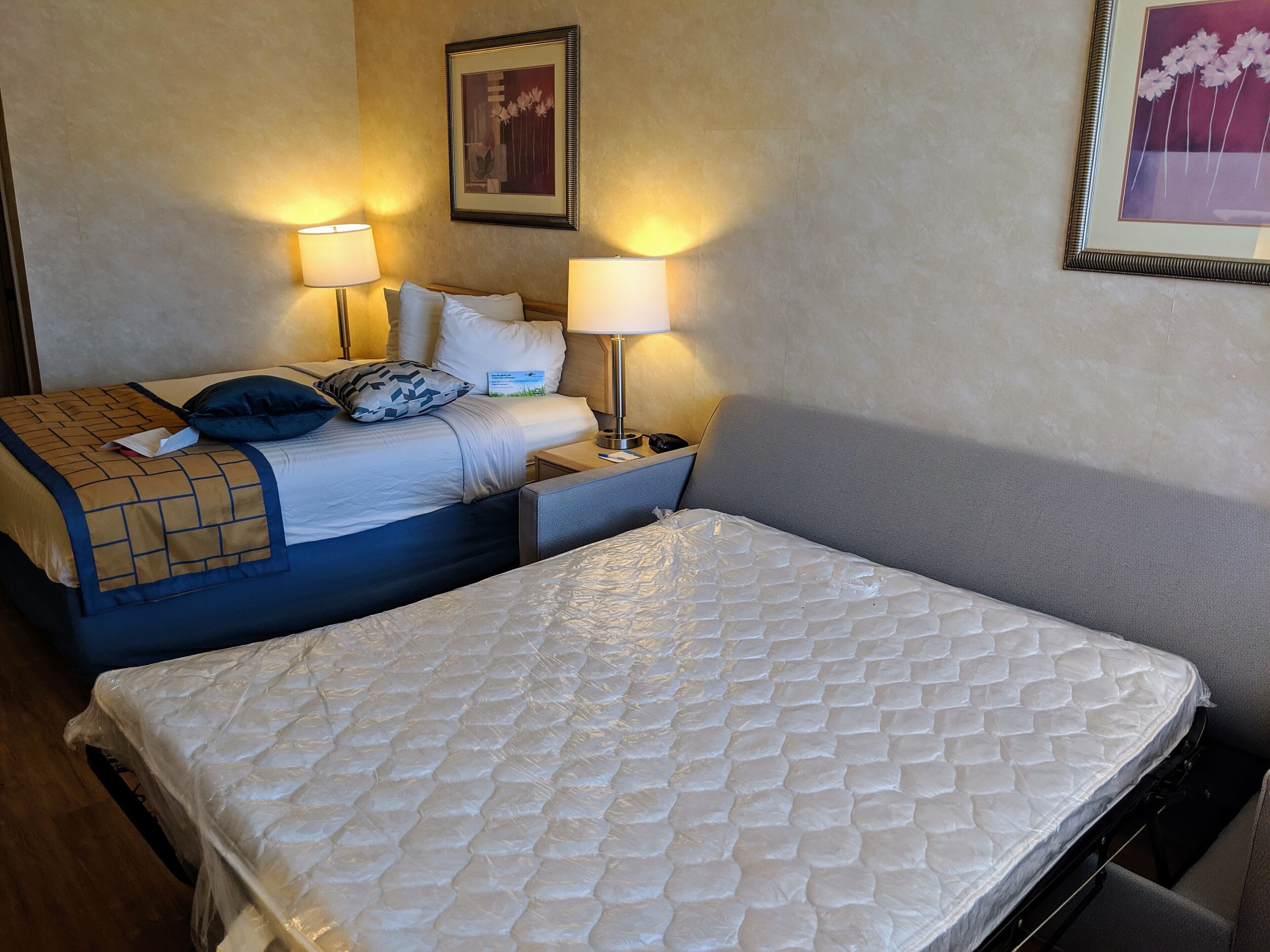 Chambre, 1 grand lit, non-fumeur