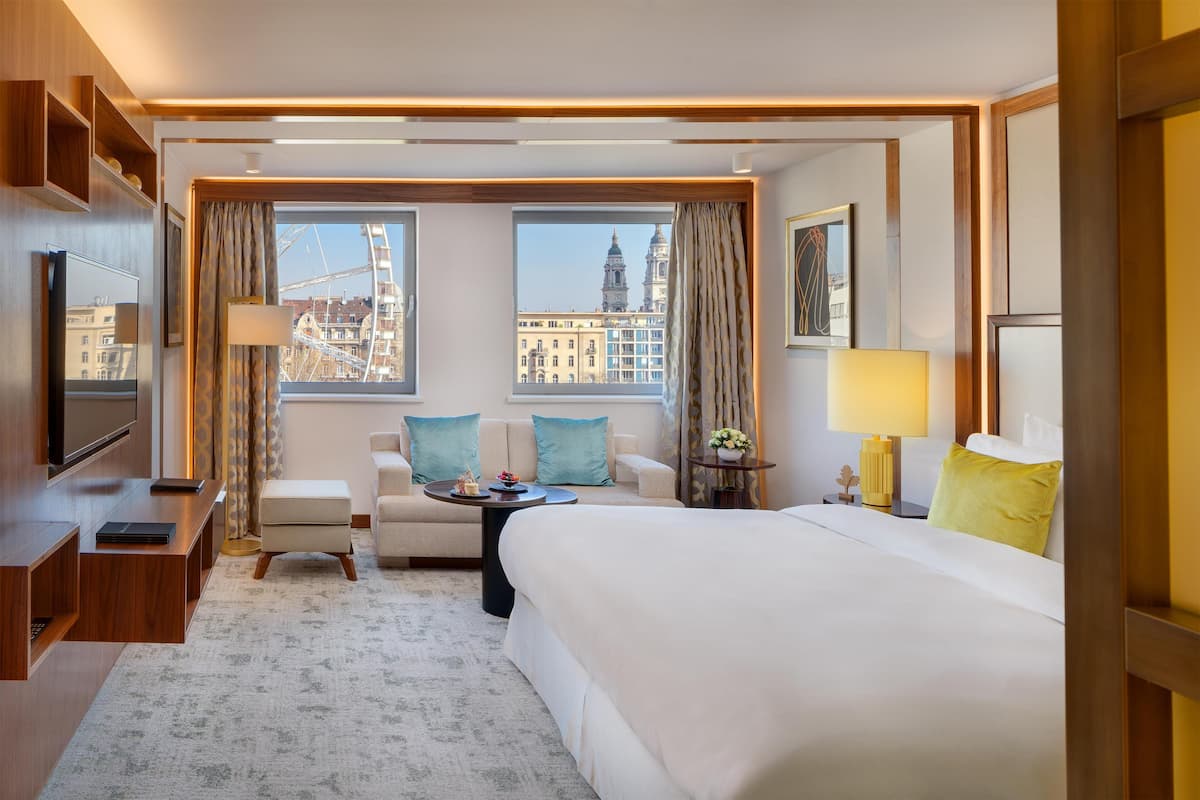 Corvinus Room Park View | 1 chambre, literie de qualité, couette en duvet