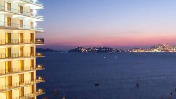 Front of property – evening/night