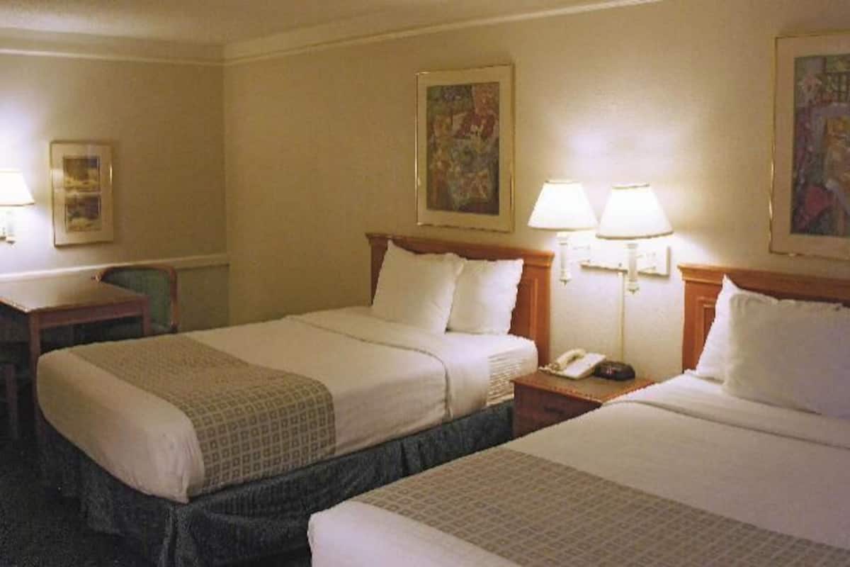 Premium bedding, desk, soundproofing, iron/ironing board