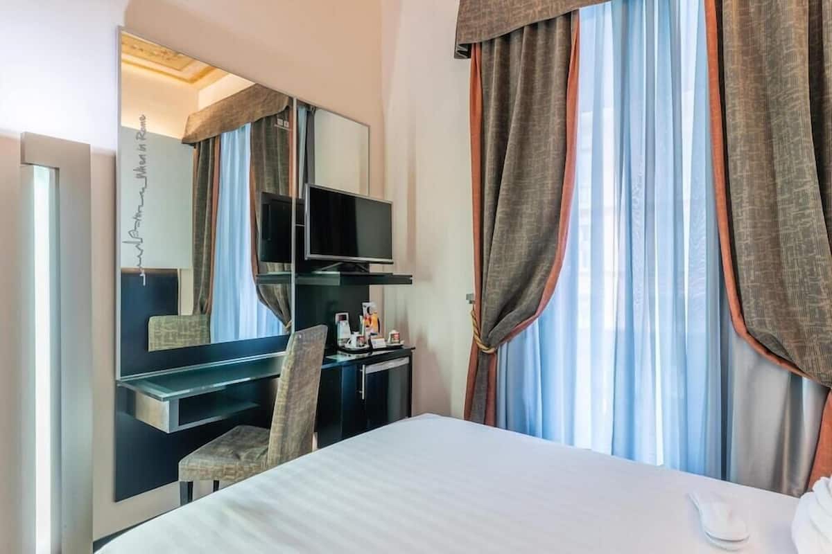 Premium bedding, memory foam beds, minibar, in-room safe