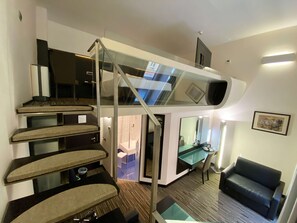 Junior Suite, 1 King Bed | Premium bedding, memory foam beds, minibar, in-room safe