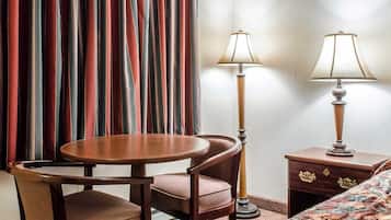 Standard Room, 1 King Bed, Smoking | In-room safe, iron/ironing board, free WiFi, bed sheets