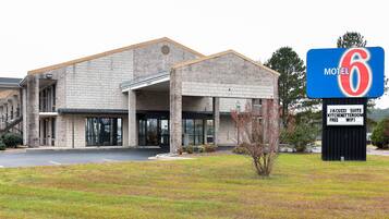 Majoituspaikan julkisivu