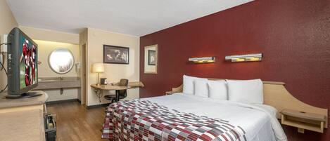 In-room safe, desk, blackout drapes, iron/ironing board