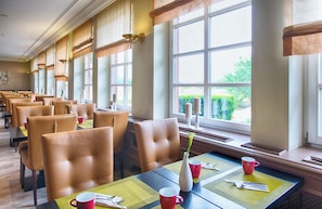 Daily buffet breakfast (EUR 18 per person)