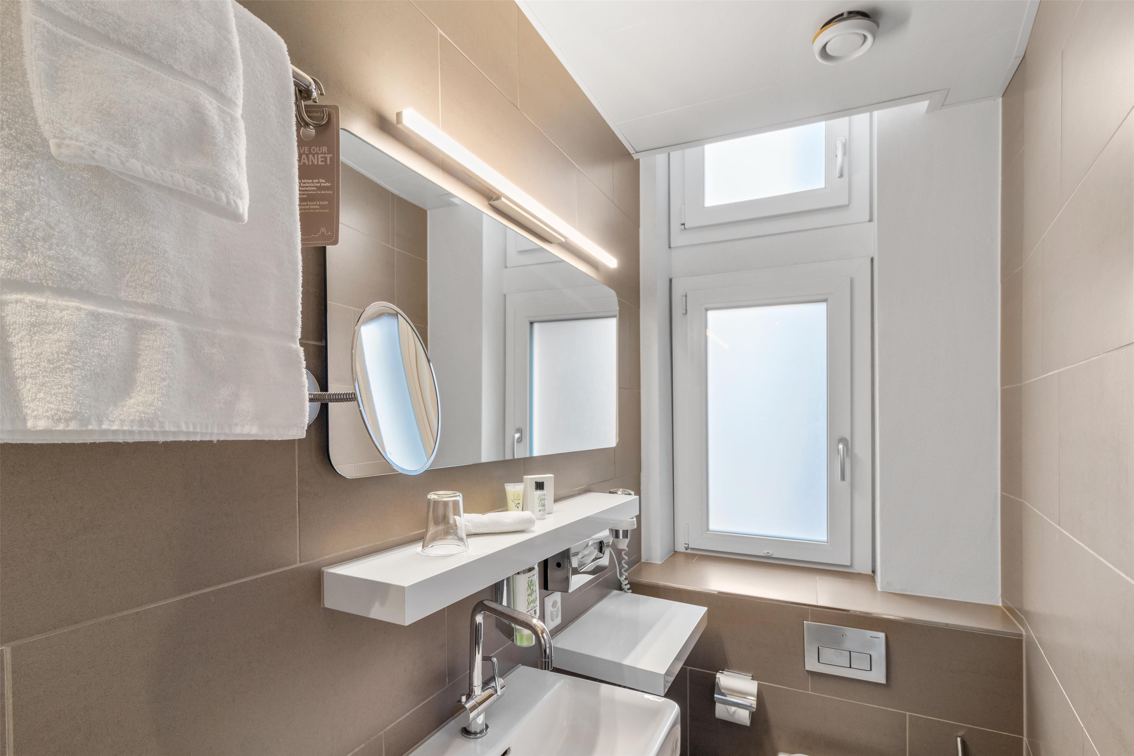 standard room, 1 single bed | bathroom | shower, rainfall showerhead, free toiletries, hair dryer