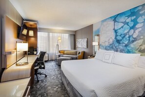 Premium bedding, in-room safe, desk, iron/ironing board - Courtyard by Marriott Riverside UCR/Moreno Valley Area (Riverside)