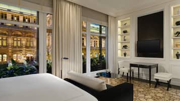 Grand-Zimmer, 1 King-Bett | 1 Schlafzimmer, hochwertige Bettwaren, Daunenbettdecken