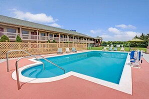 Seasonal outdoor pool