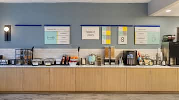 Frokostbuffé er inkludert hver dag