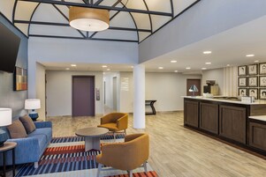 Sala de estar en el lobby