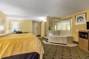 1 chambre, literie de qualité, bureau, fer et planche à repasser