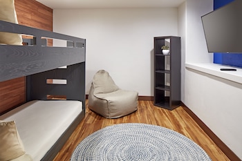 Family Suite | Hypo-allergenic bedding, in-room safe, blackout drapes at Carmel Mission Inn