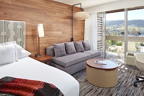 Junior Suite, Mountain View | Hypo-allergenic bedding, in-room safe, blackout drapes