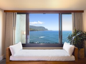 Chambre, 2 lits doubles | Vue de la chambre
