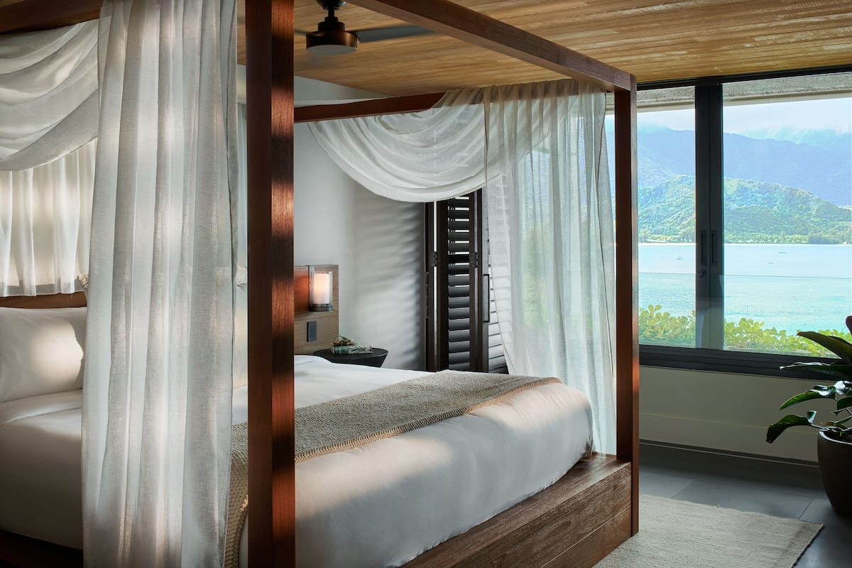 Suite (Pu'u Poa) | 1 Schlafzimmer, Allergikerbettwaren, Minibar, Zimmersafe