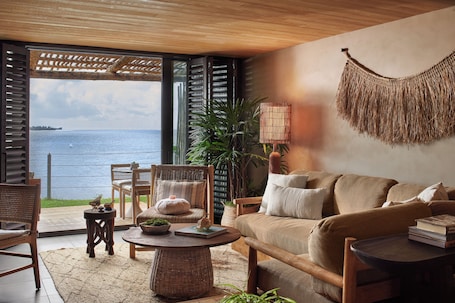 Ocean View Terrace Studio Ste | View from room. 1 Hotel Hanalei Bay