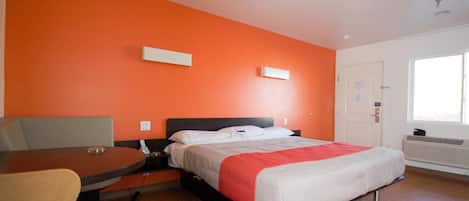 Desk, iron/ironing board, free WiFi, bed sheets