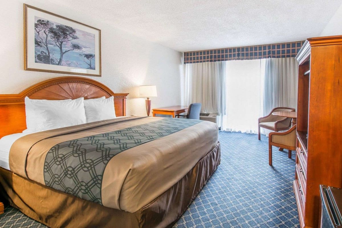In-room safe, desk, laptop workspace, iron/ironing board