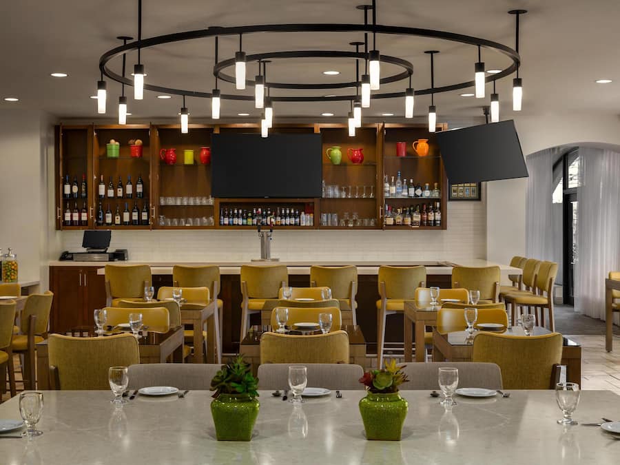 Frühstück und Abendessen, amerikanische Küche