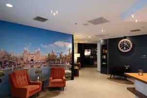 Sala de estar en el lobby