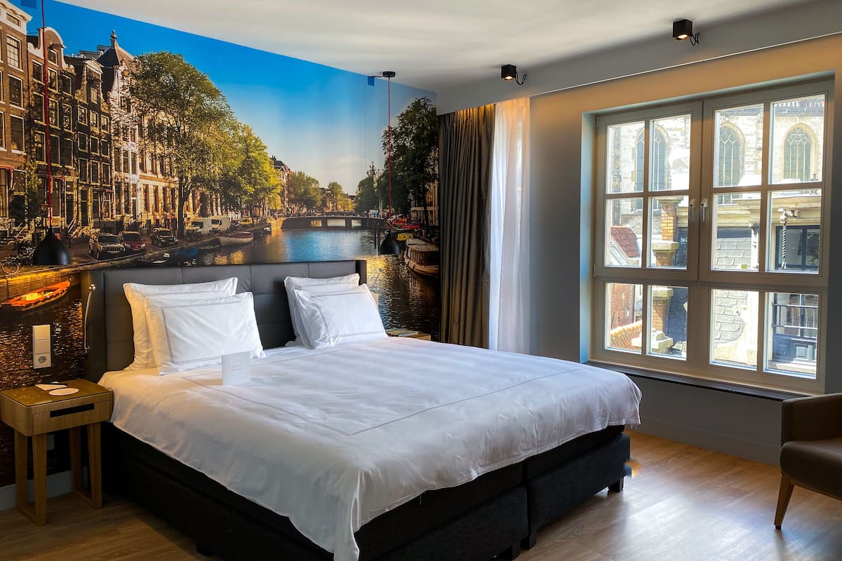 Draps en coton égyptien, literie hypoallergénique, minibar