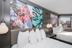 Desk, iron/ironing board, free WiFi, bed sheets - Aiden Los Angeles Downtown Dragon Gate Inn (Los Angeles)