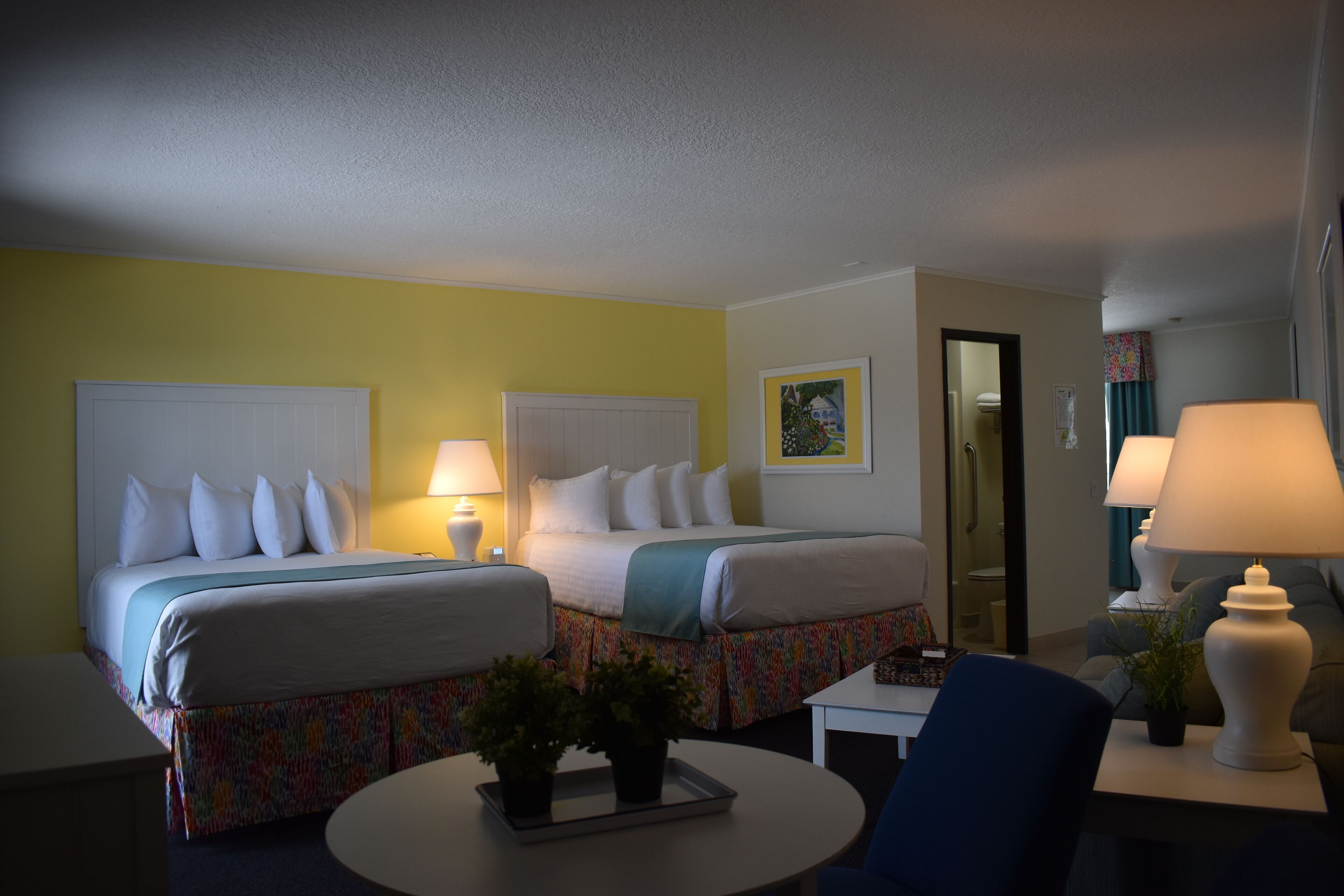 junior suite, multiple beds | blackout curtains, iron/ironing board, free wifi, bed sheets