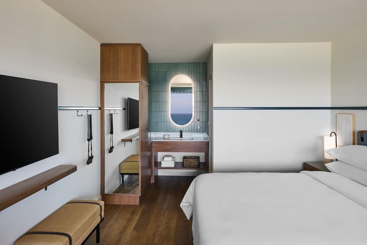 1 habitación y ropa de cama hipoalergénica