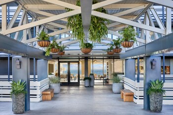 Hotel entrance and lobby at Monterey Beach Hotel, a Tribute Portfolio Hotel