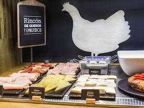 Daily buffet breakfast (EUR 10.5 per person)